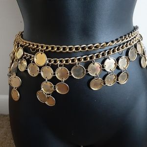 Gold Belly Dancer Belt